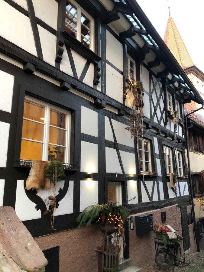 Der Gaensbuehl Auf Der Stadtmauer Gengenbach Exterior foto